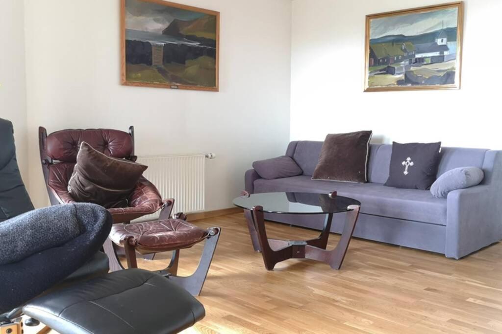 Large Apartment With Fabulous View Of Tórshavn Eksteriør billede